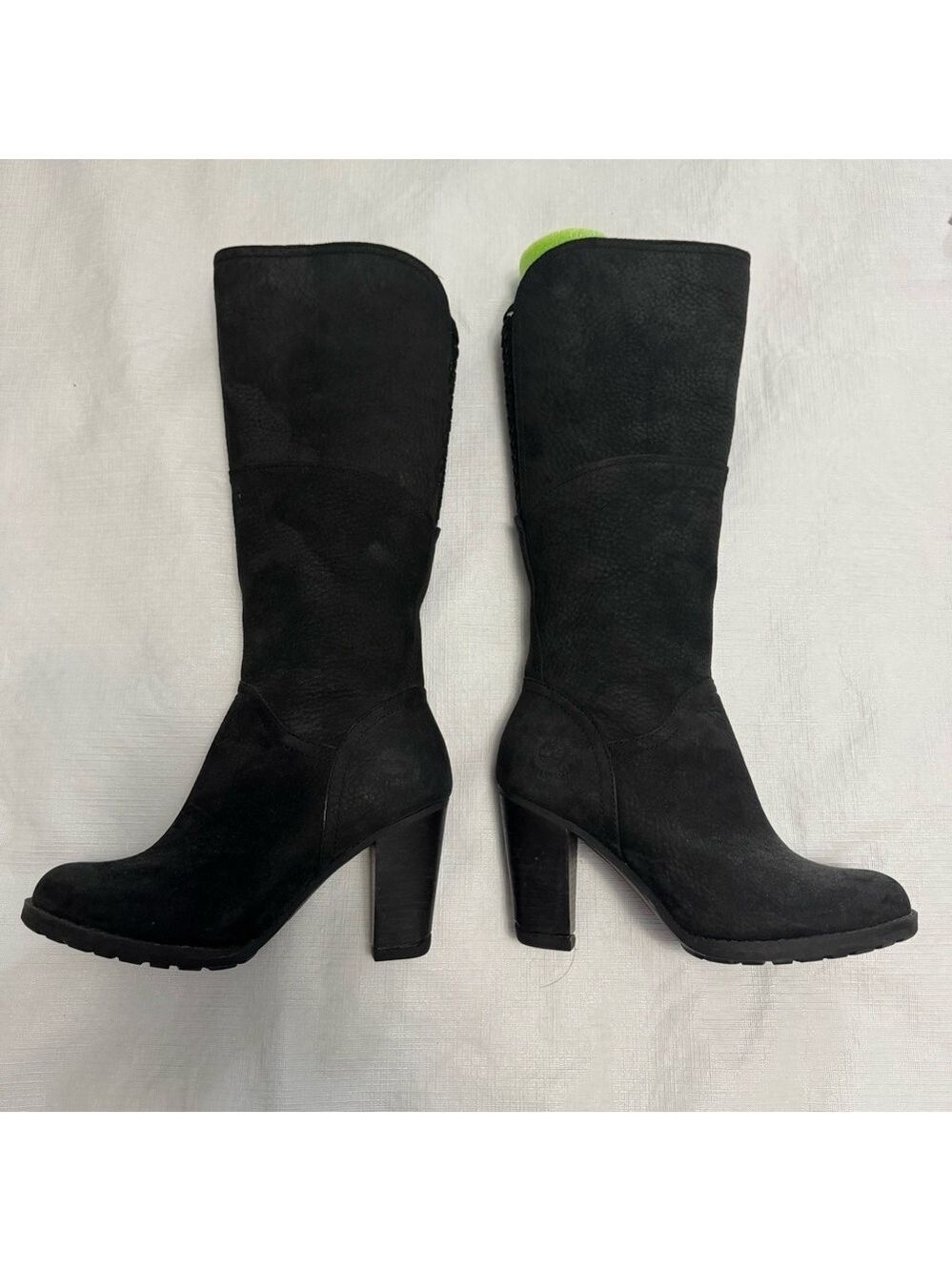 Timberland Elegant Black Heeled Boots